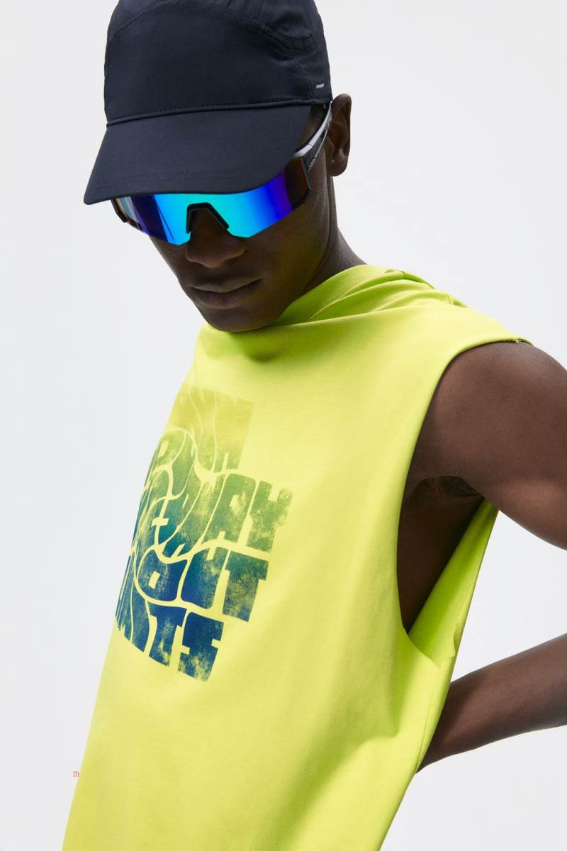 ZARA ACID RACE Linnen Herr Ljusgröna | QFOKW-8260