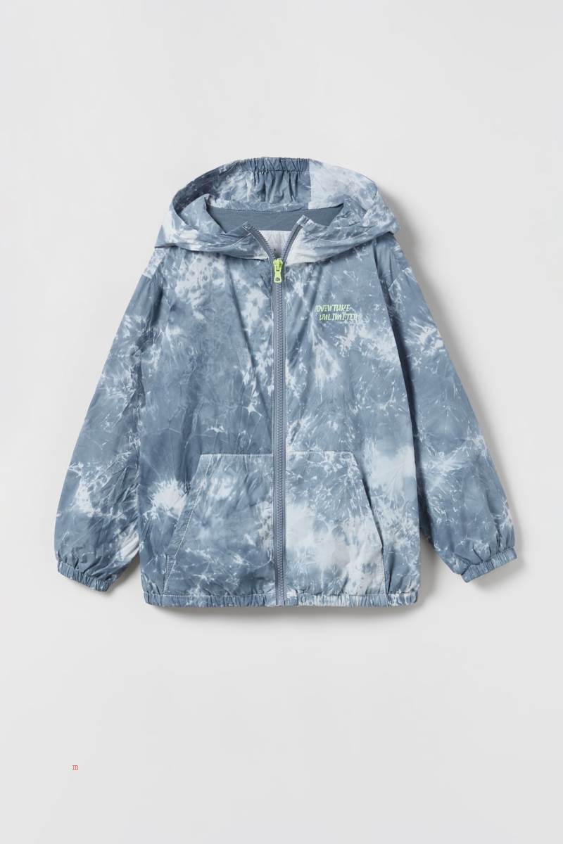 ZARA ADVENTURE UNLIMITED Regnrock Pojke Blå | RIVLW-5834