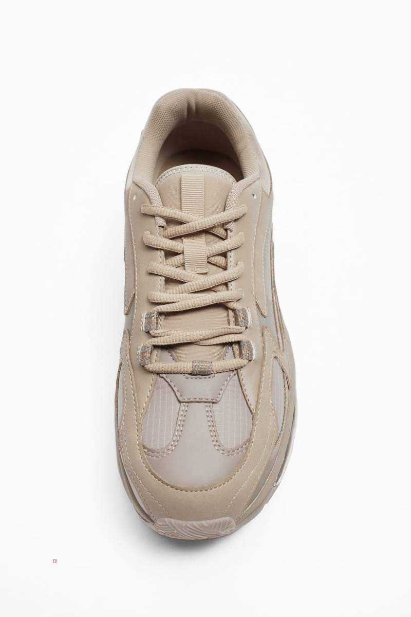 ZARA AIR CUSHION RUNNING Träningsskor Herr Vita | INKDG-2587