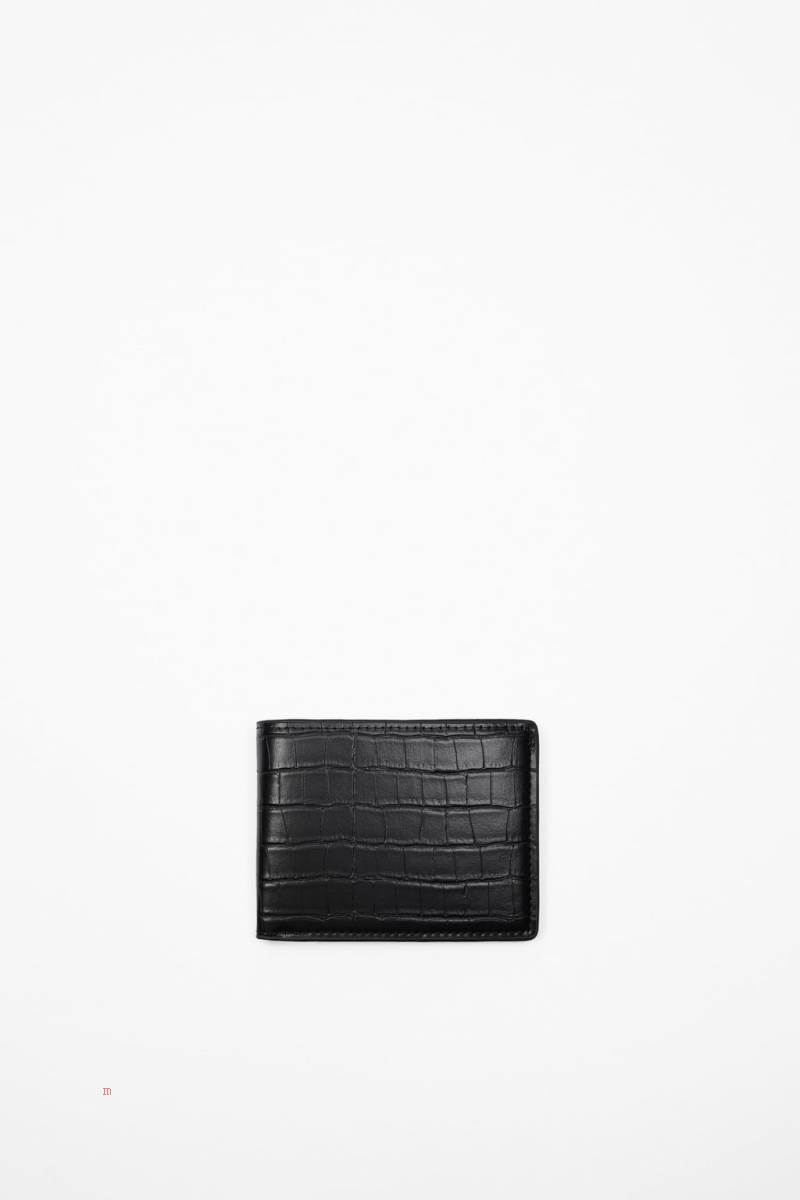 ZARA ANIMAL PRINT Plånbok Herr Svarta | EBLDV-7946