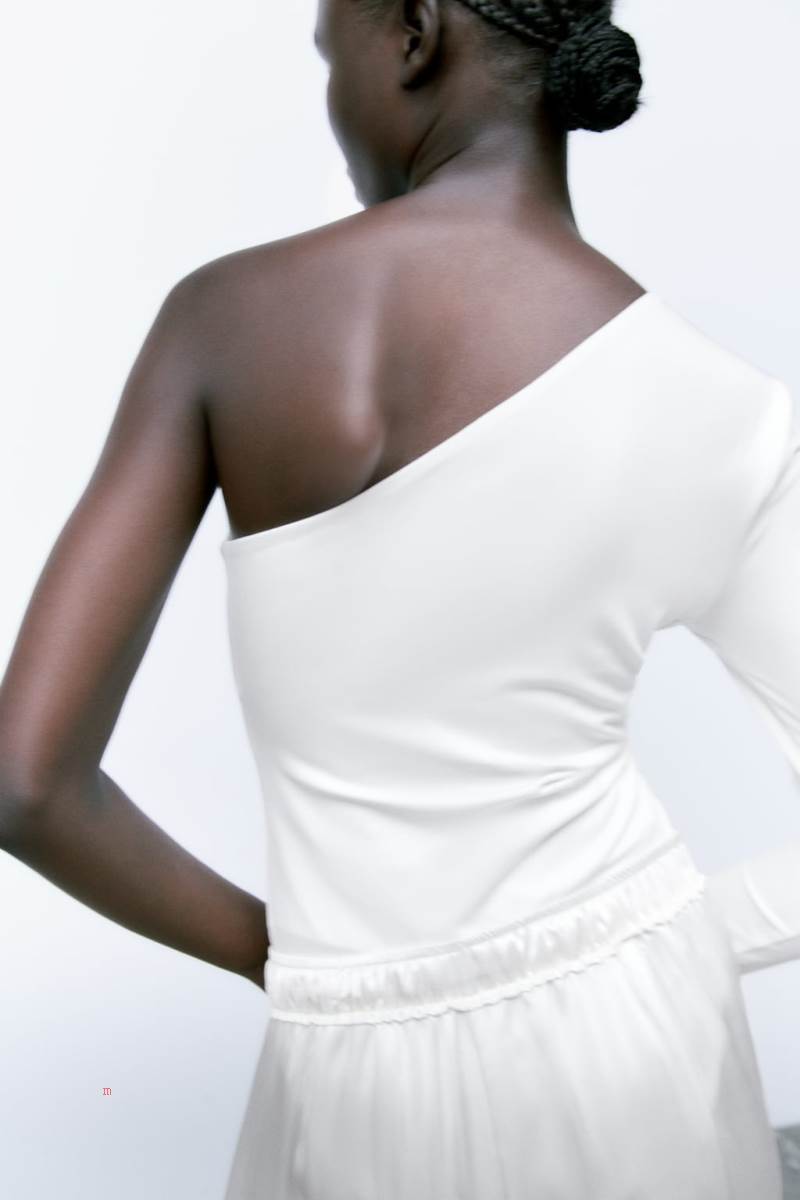 ZARA ASYMMETRIC Bodysuit Dam Vita | APELN-5813