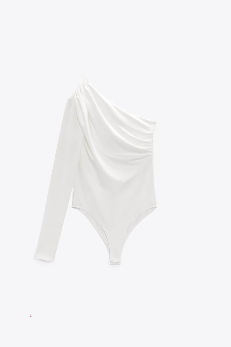 ZARA ASYMMETRIC Bodysuit Dam Vita | APELN-5813
