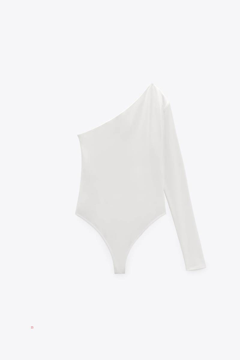 ZARA ASYMMETRIC Bodysuit Dam Vita | APELN-5813