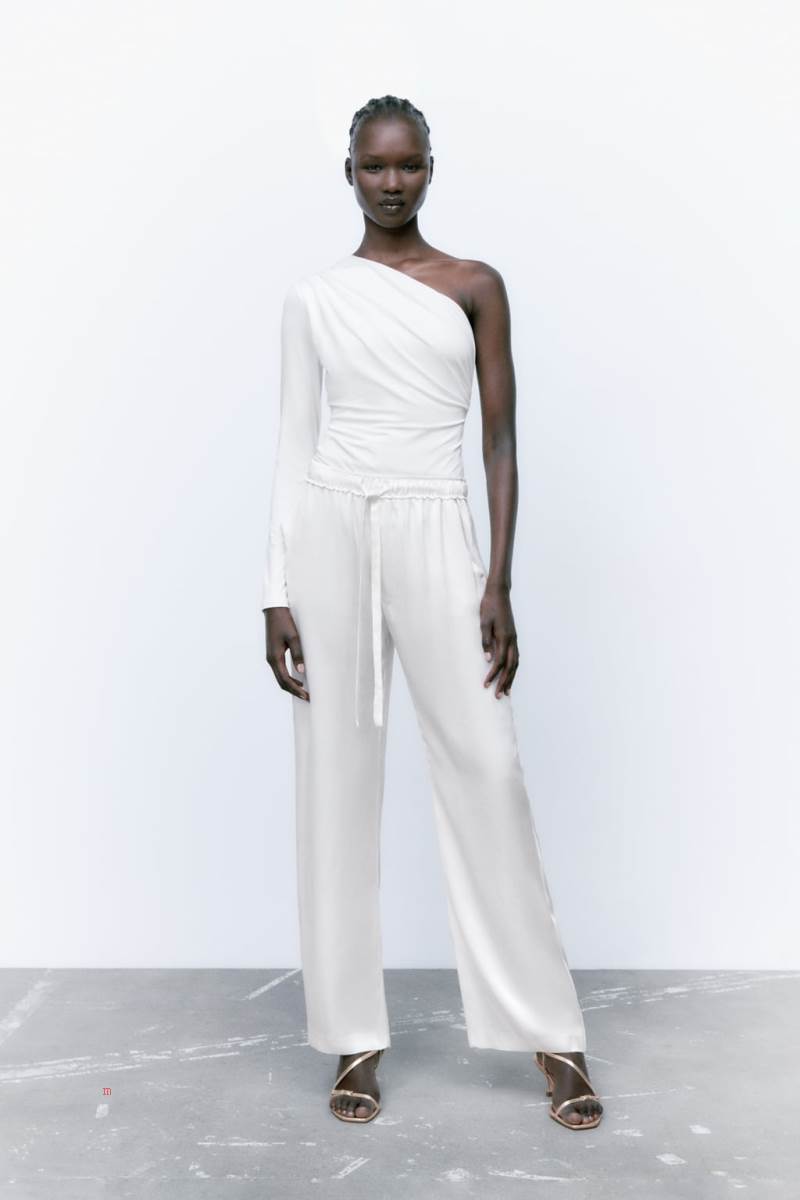 ZARA ASYMMETRIC Bodysuit Dam Vita | APELN-5813