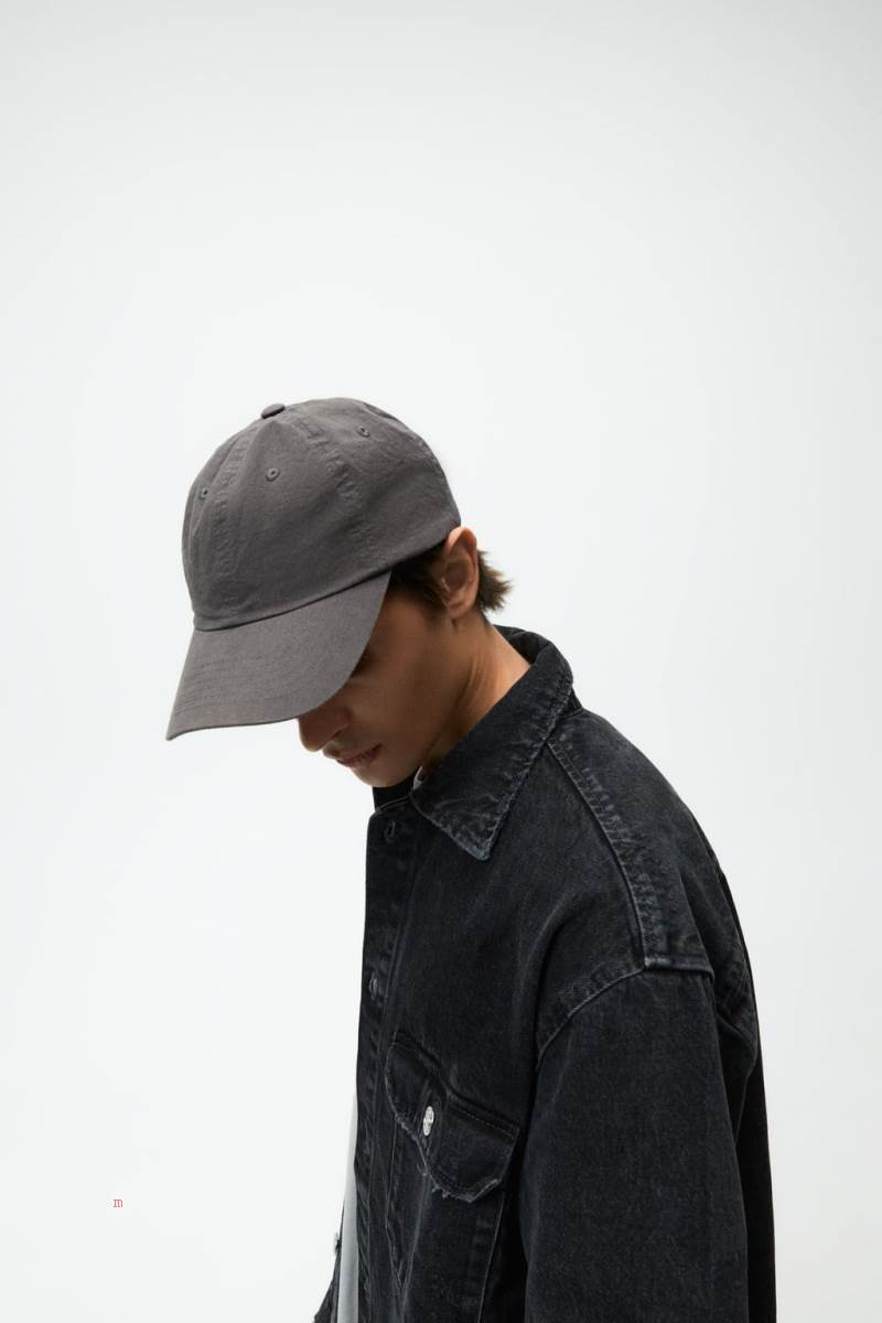 ZARA ASYMMETRIC DENIM Övertröja Herr Svarta | GIFLR-9315
