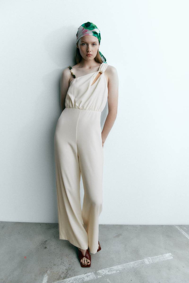 ZARA ASYMMETRIC WITH STONE STRAP Jumpsuit Dam Vita | IFNXY-7456