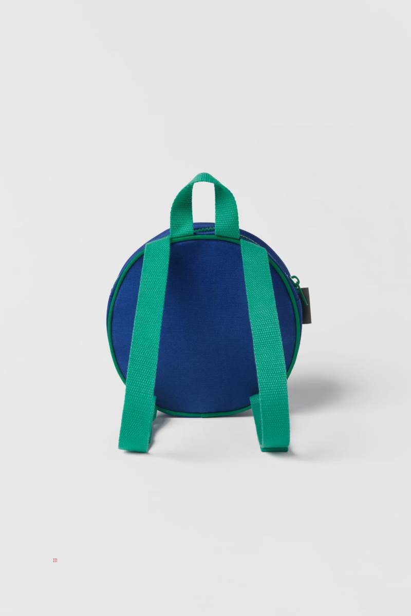 ZARA BABY/ CACHETEJACK @ZARA Ryggsäck Tjej Blå | XEJSZ-9164