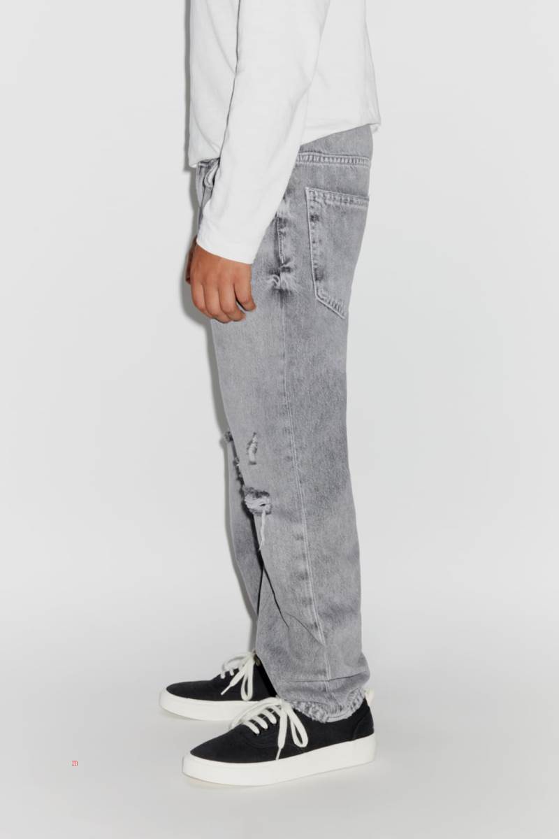 ZARA BAGGY FIT Jeans Pojke Grå | STKFM-3146