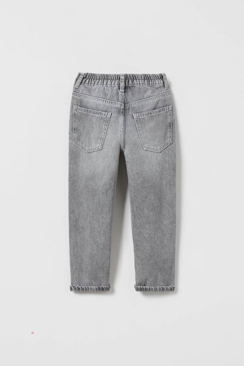 ZARA BAGGY FIT Jeans Pojke Grå | STKFM-3146