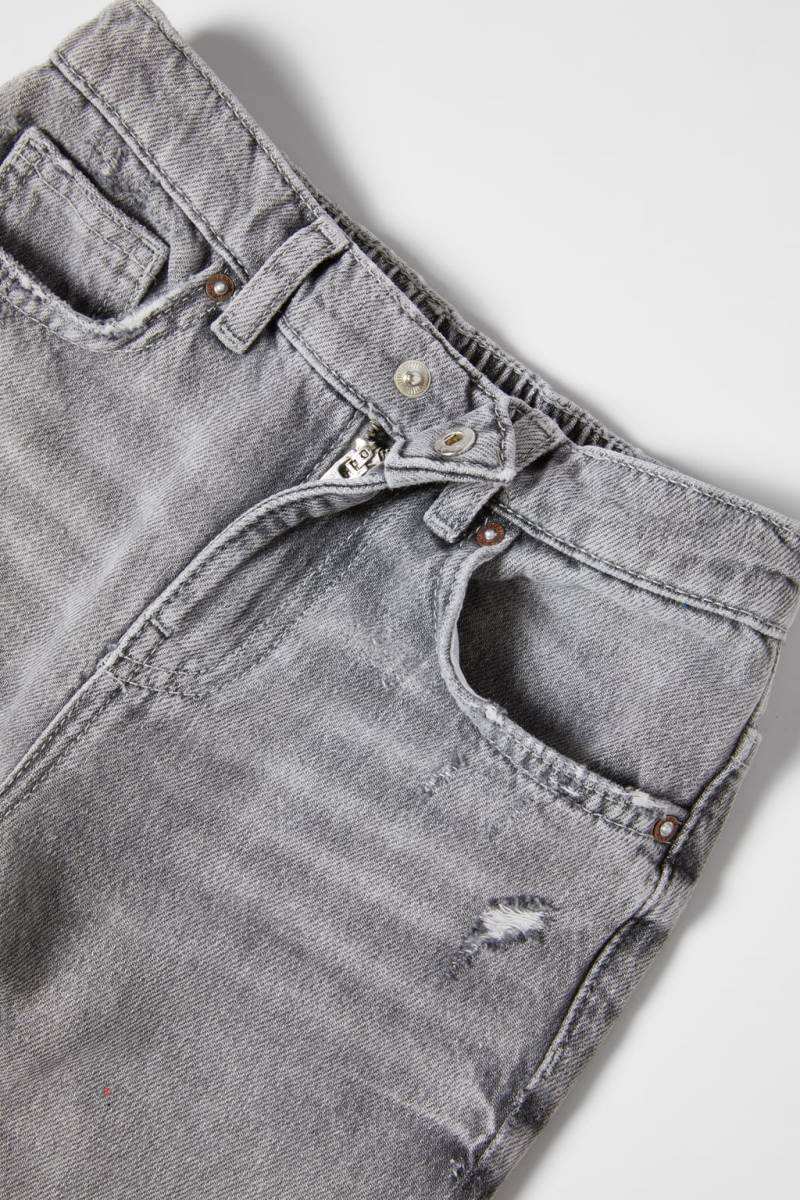 ZARA BAGGY FIT Jeans Pojke Grå | STKFM-3146
