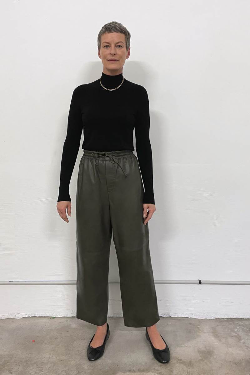 ZARA BASIC KNIT WITH A HIGH NECK Tröjor Dam Svarta | LVGAD-8317