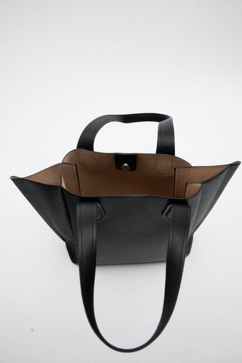 ZARA BASIC Toteväska Dam Svarta | RDQUP-3762