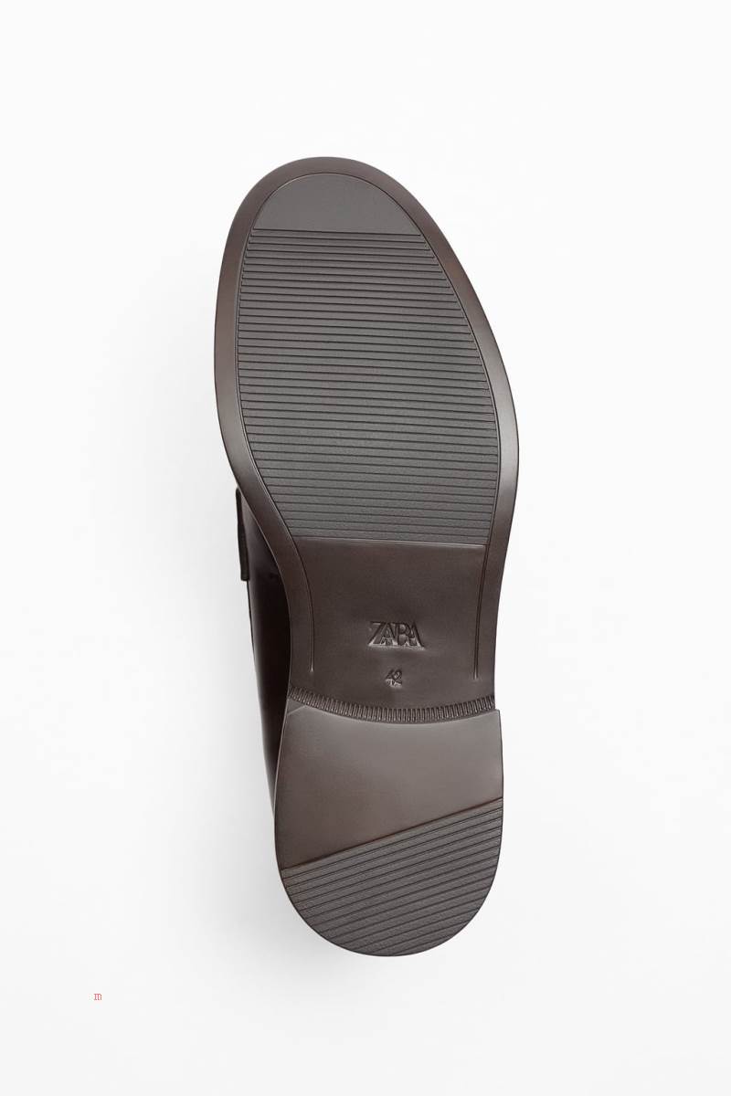 ZARA BASIC WITH TASSELS Loafers Herr Bruna | JRUFV-3297