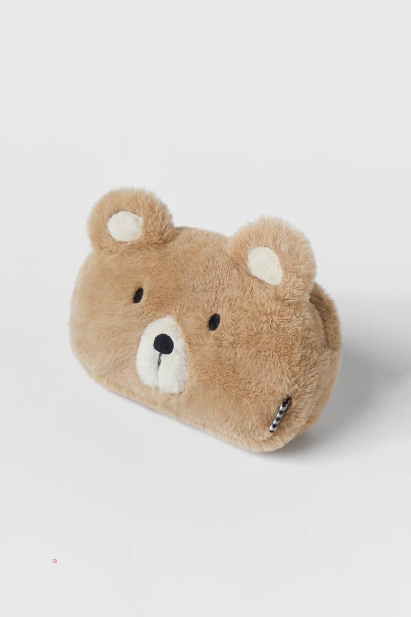 ZARA BEAR Toalettmappe Tjej Bruna | BKXLH-9230
