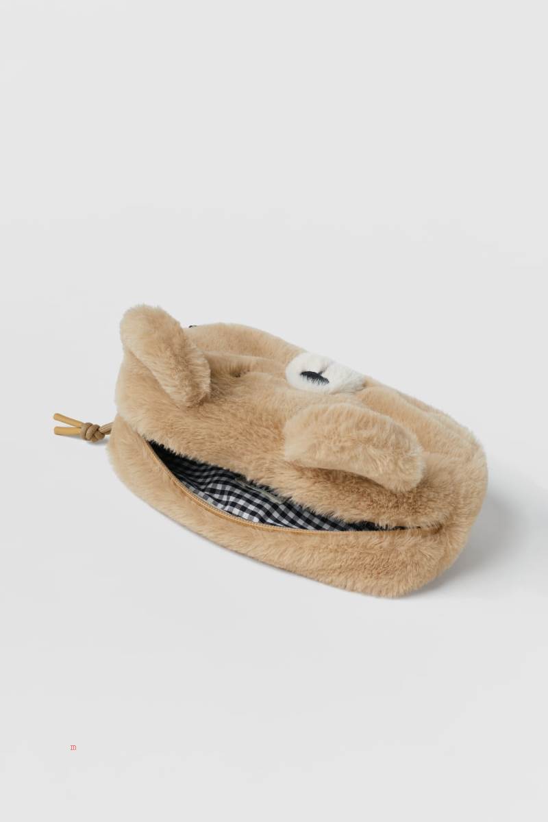 ZARA BEAR Toalettmappe Tjej Bruna | BKXLH-9230