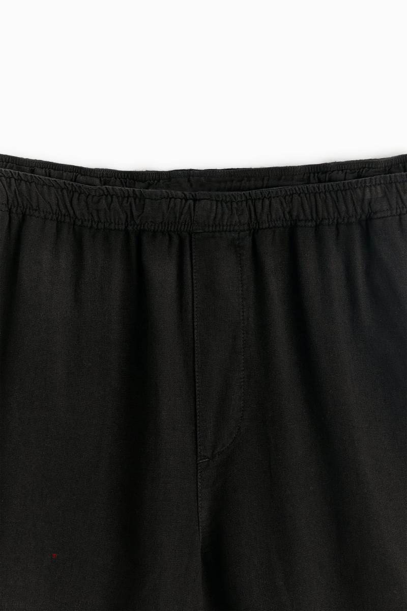 ZARA BERMUDA SET Shorts Herr Svarta | FXGDJ-8247