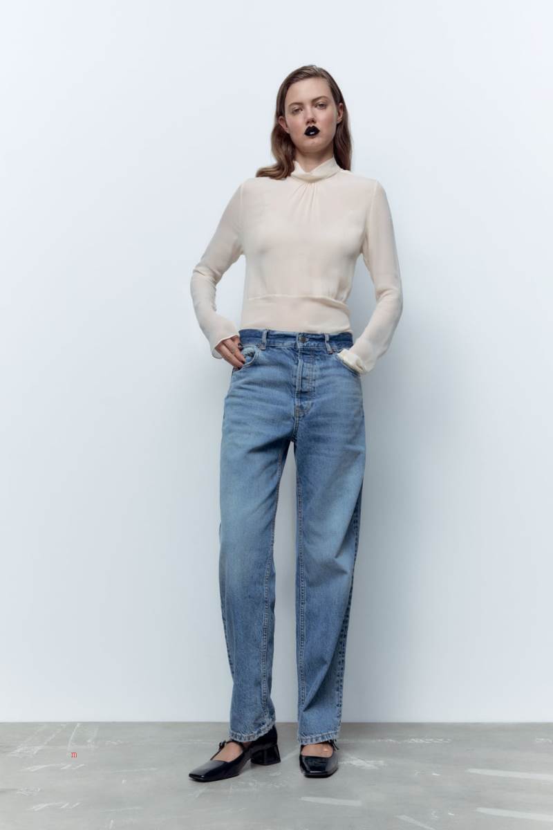 ZARA BLOCK-HEEL Högklackade Skor Dam Svarta | CPOUB-5342