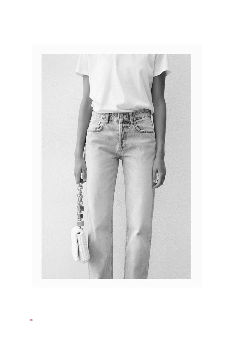 ZARA BRAIDED FABRIC Axelväska Dam Vita | GUOXT-0624