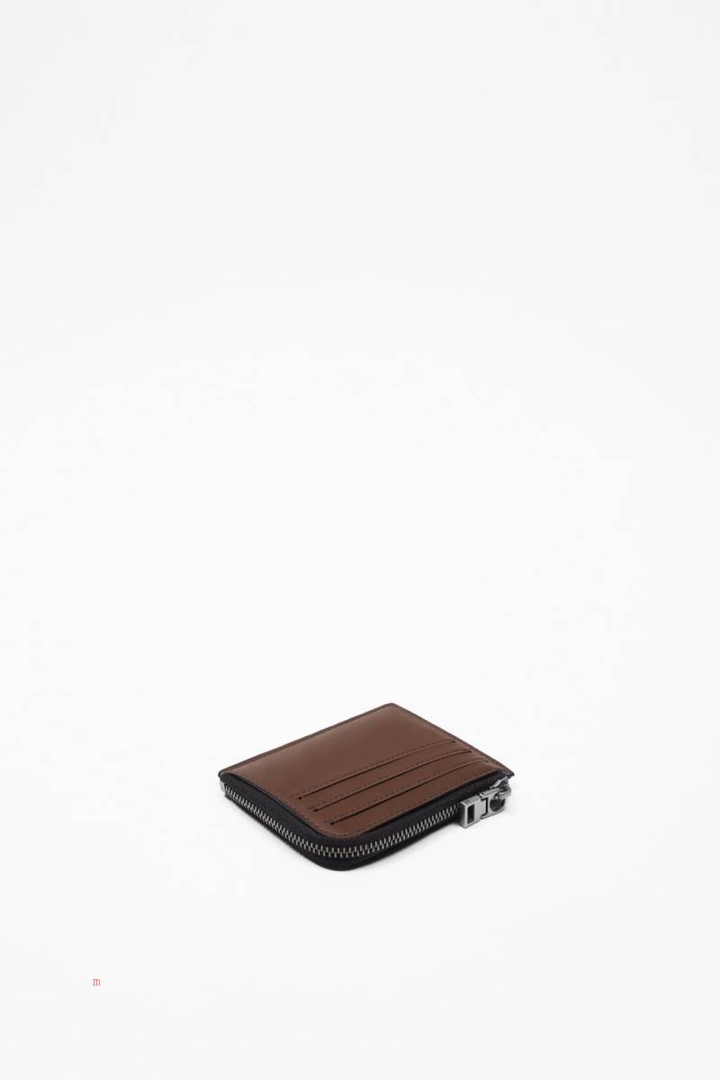 ZARA CARD HOLDER Plånbok Herr Bruna | RJPWL-0219