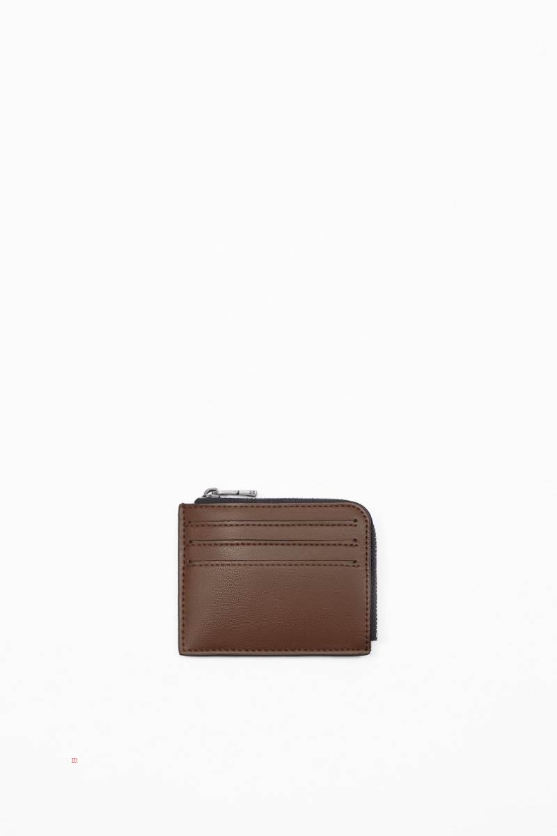 ZARA CARD HOLDER Plånbok Herr Bruna | RJPWL-0219