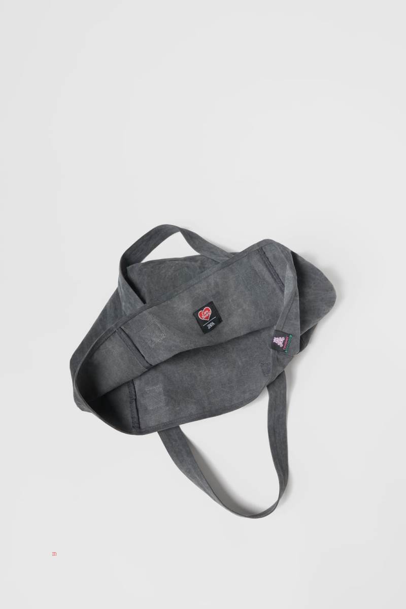 ZARA CARE BEARS™ Toteväska Tjej Grå | EDJGX-3084