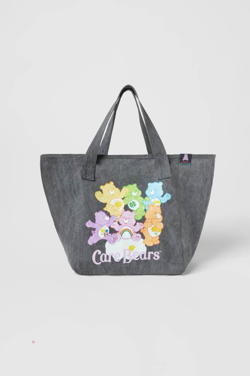 ZARA CARE BEARS™ Toteväska Tjej Grå | EDJGX-3084