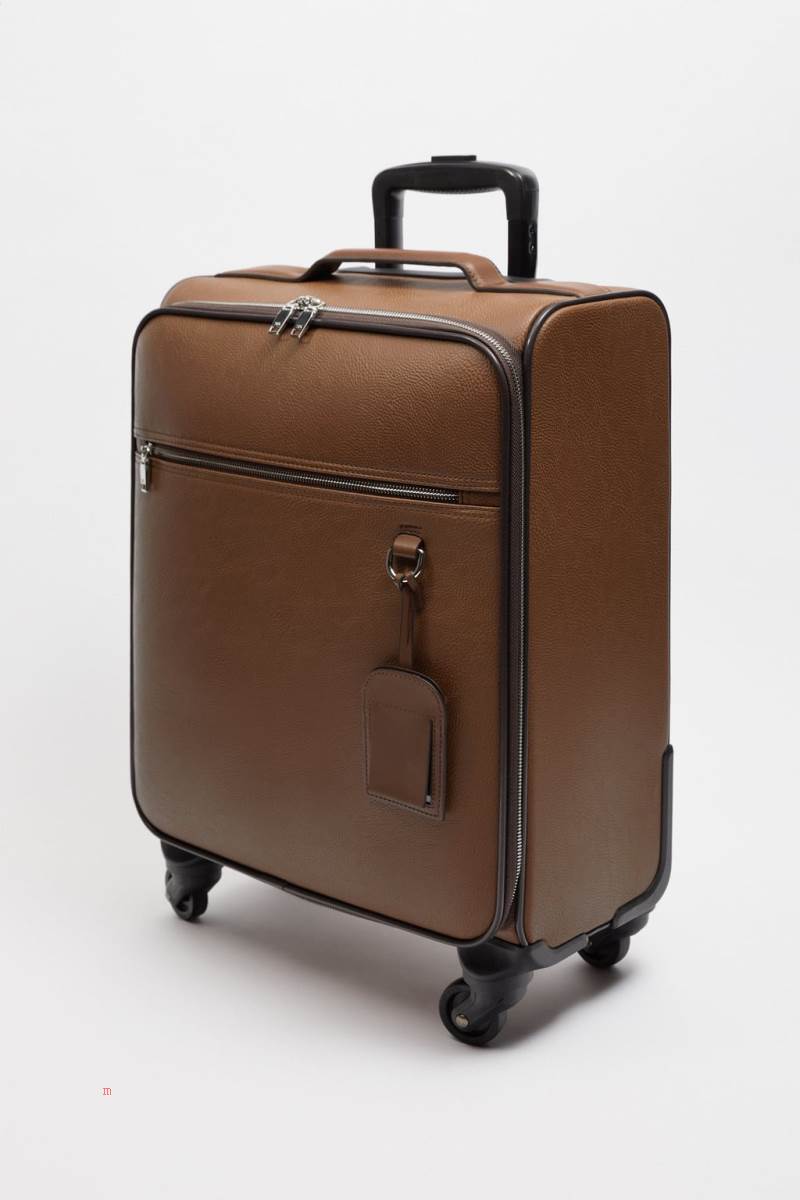 ZARA CARRY-ON Resväskor Herr Bruna | GZXNT-8695