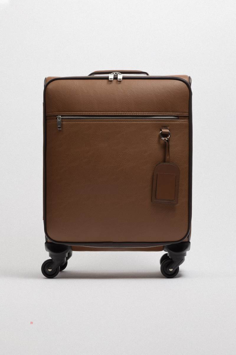 ZARA CARRY-ON Resväskor Herr Bruna | GZXNT-8695