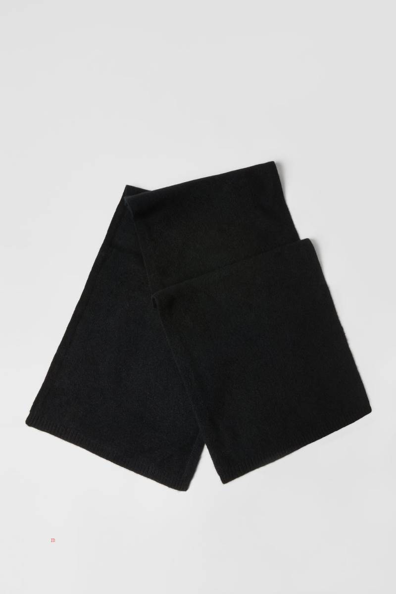 ZARA CASHMERE Halsduk Pojke Svarta | DITPE-7231