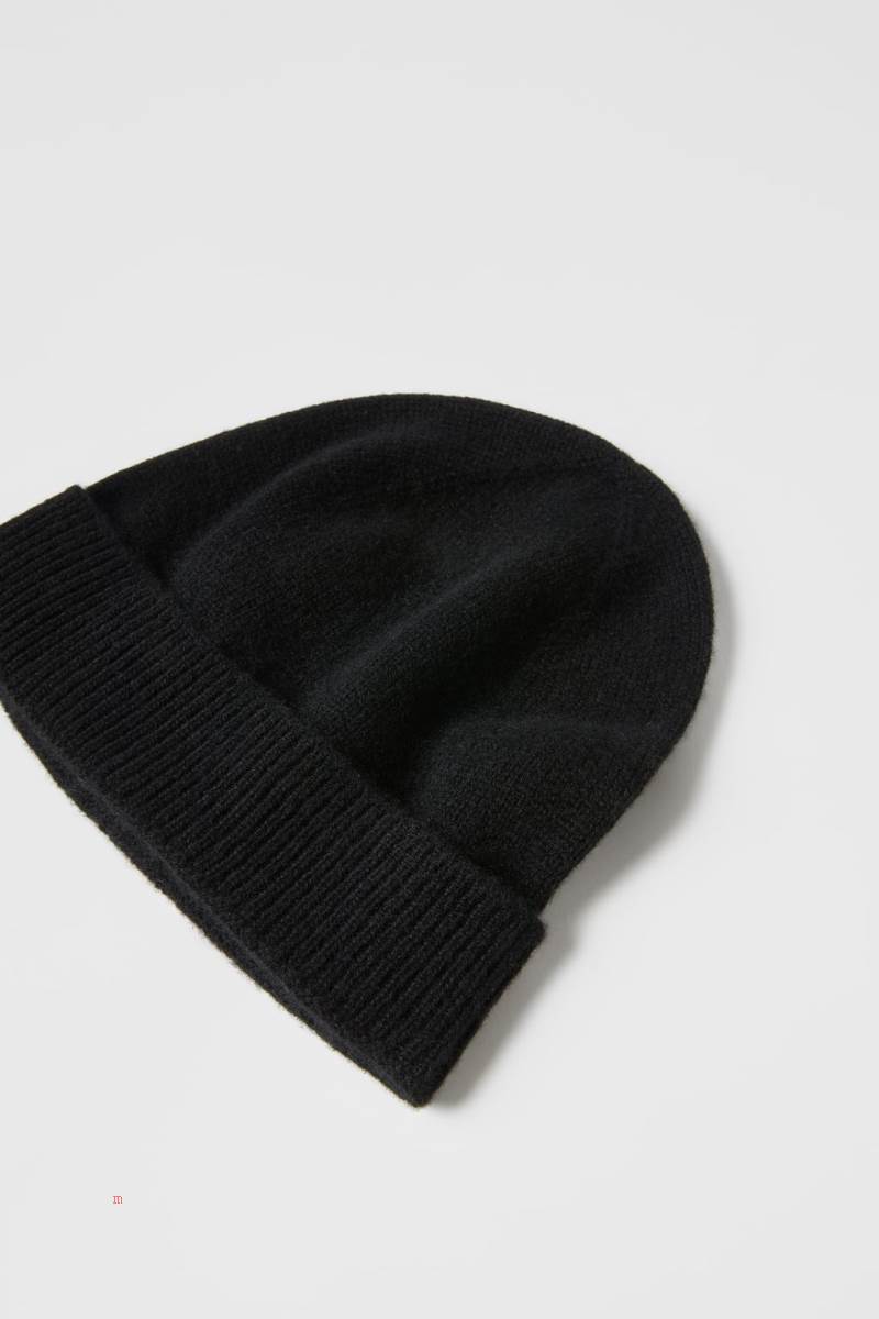 ZARA CASHMERE Mössa Pojke Svarta | TXVCD-3245