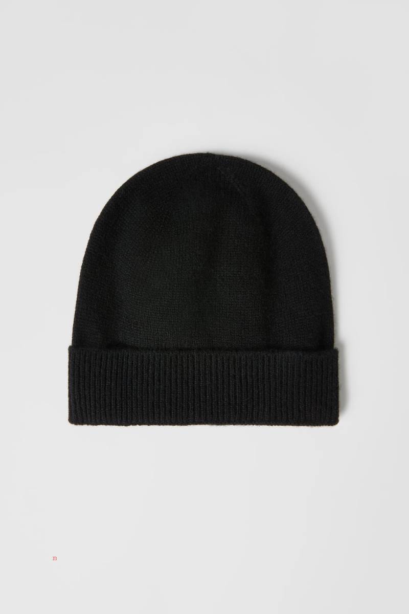 ZARA CASHMERE Mössa Pojke Svarta | TXVCD-3245