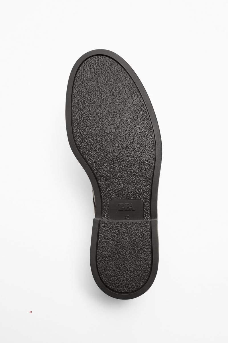 ZARA CASUAL Finskor Herr Svarta | AJLBK-1802