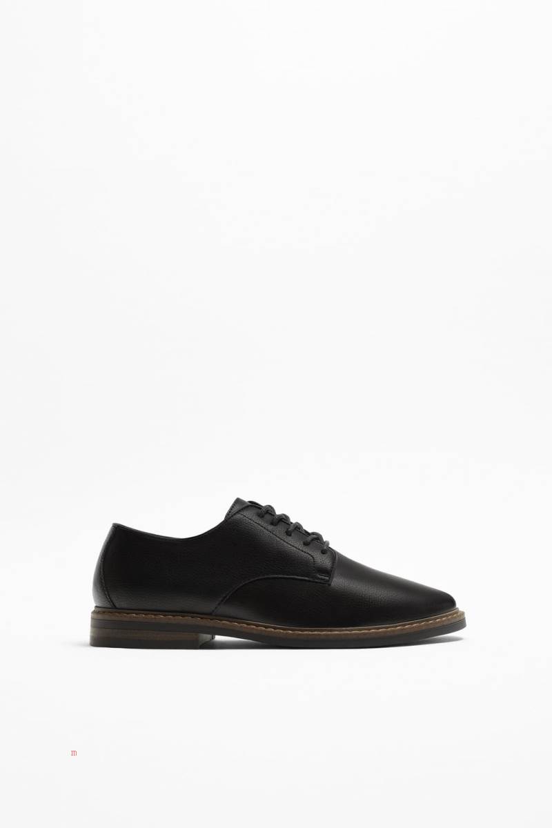 ZARA CASUAL Finskor Herr Svarta | AJLBK-1802