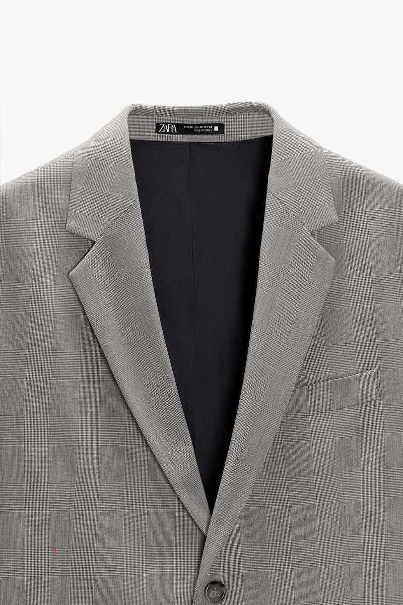 ZARA CHECKED SUIT Blazers Herr Bruna | MINEW-1590