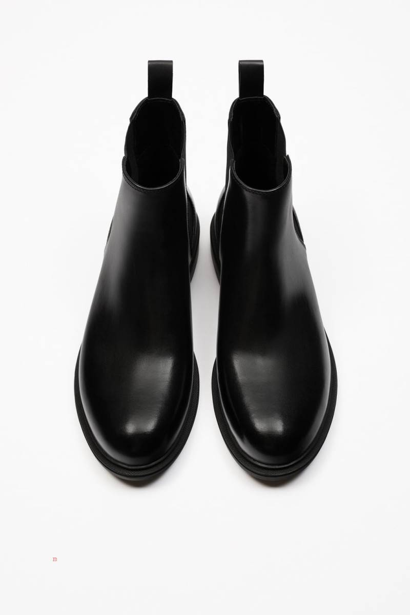ZARA CHELSEA Ankelboots Herr Svarta | YUZPX-1539