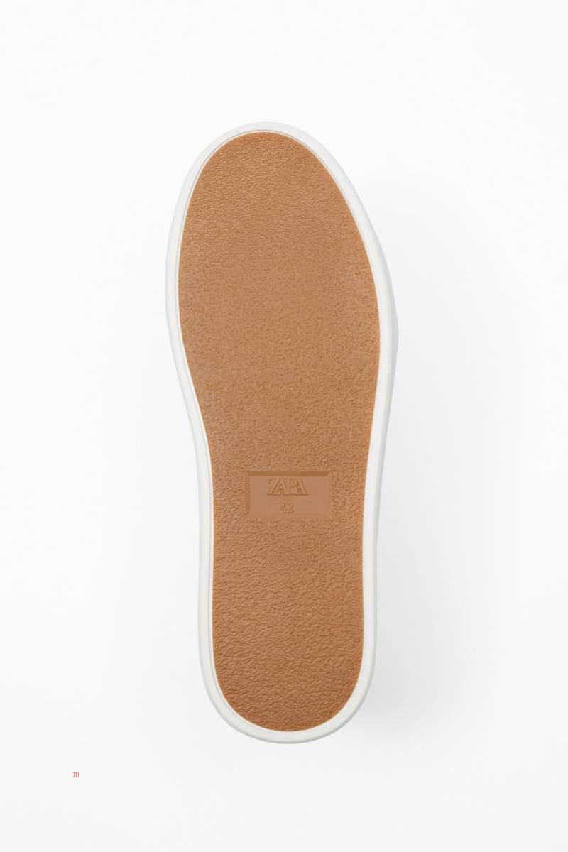 ZARA CHUNKY HIGH-TOP Träningsskor Herr Svarta | CRYJH-6581