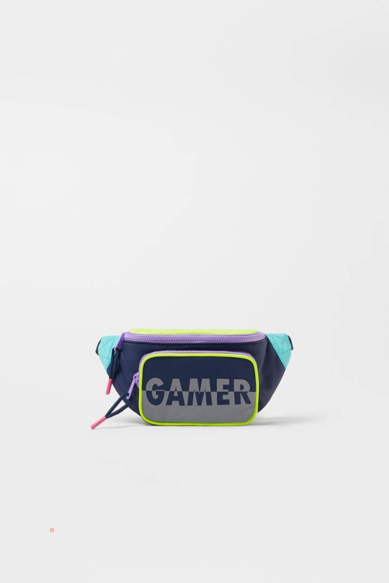 ZARA COLOURED Bältesväska Pojke Olika Färger Röda | DXNYV-8145
