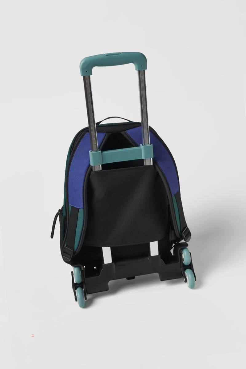 ZARA COLOURED Ryggsäck Tjej Blå | YFNCZ-7609