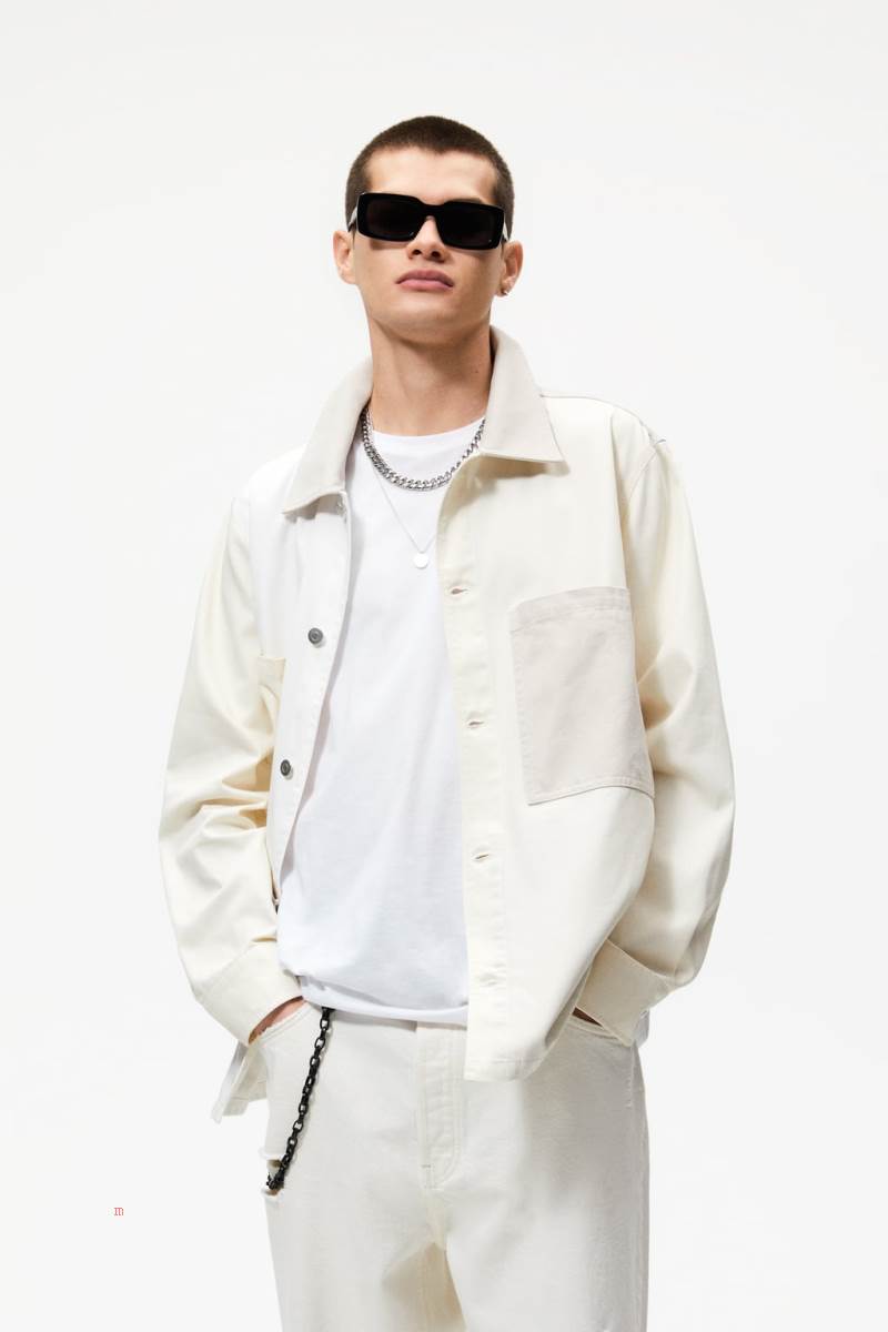ZARA COLOUR BLOCK Övertröja Herr Olika Färger Röda | VFGOQ-0549