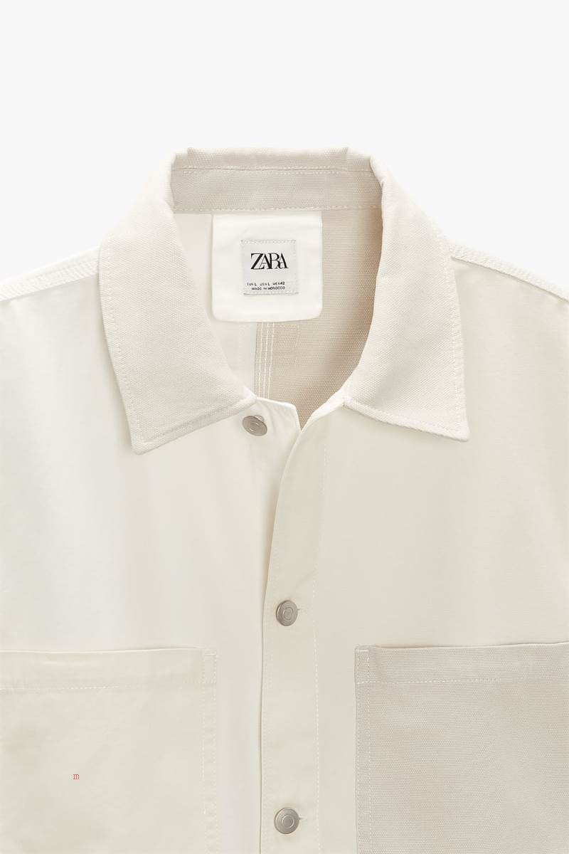 ZARA COLOUR BLOCK Övertröja Herr Olika Färger Röda | VFGOQ-0549