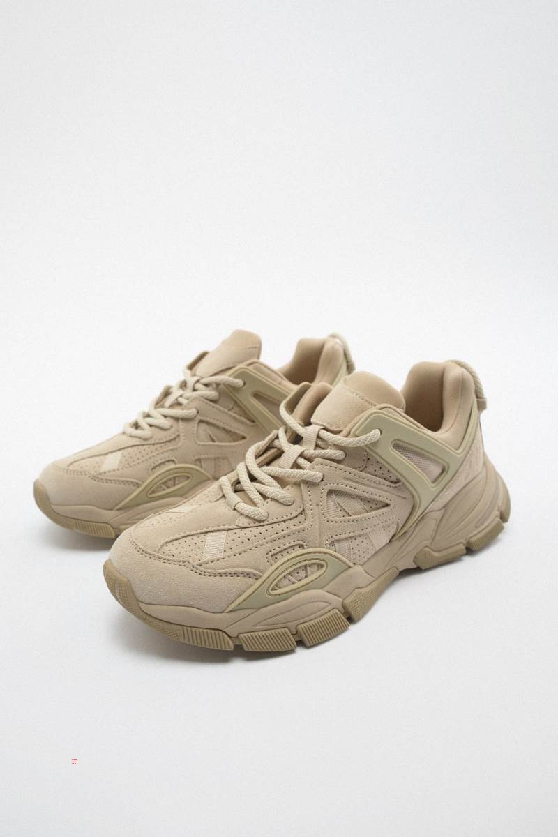 ZARA COMBINED RUNNING Träningsskor Dam Bruna | DFPOY-6970