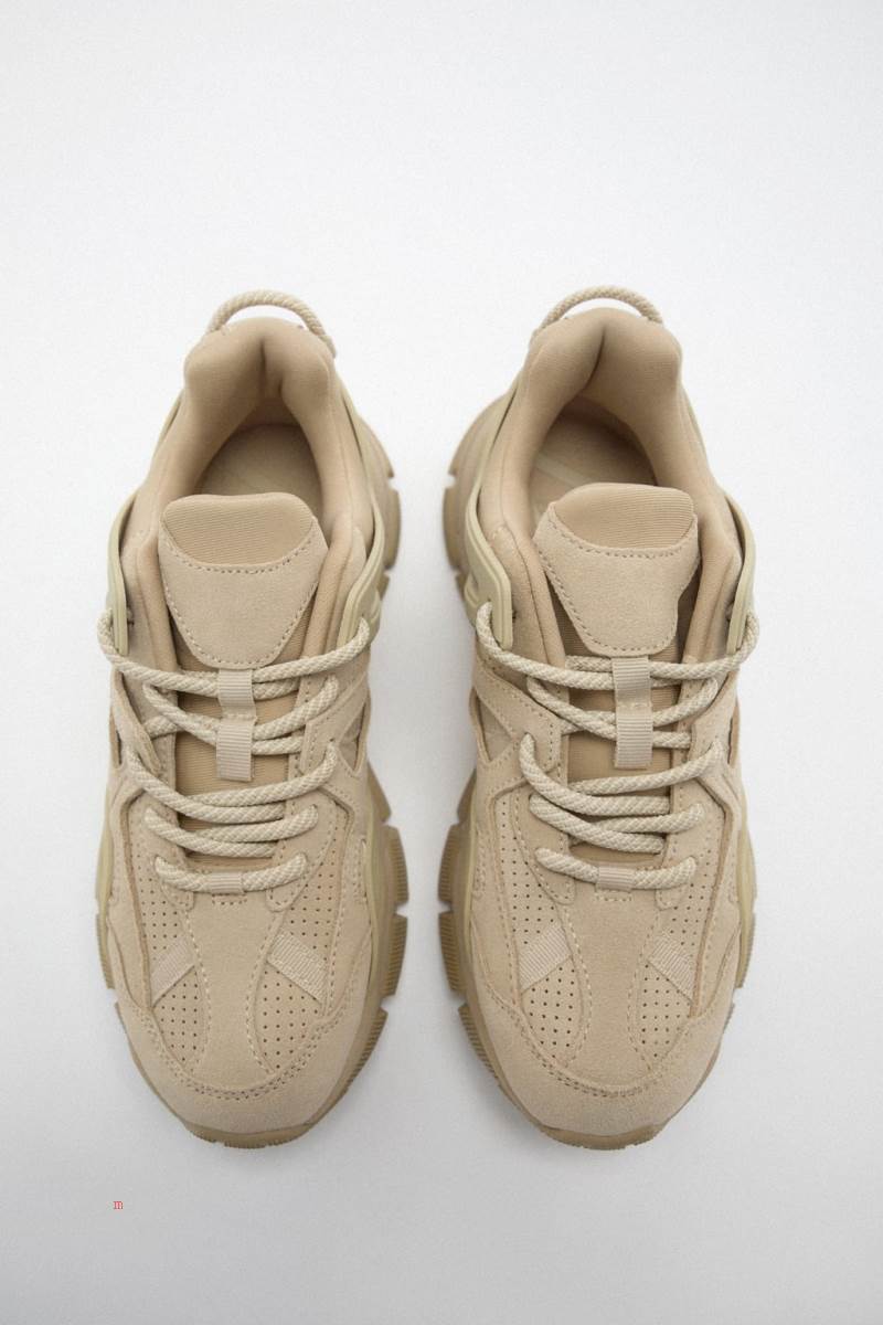 ZARA COMBINED RUNNING Träningsskor Dam Bruna | DFPOY-6970