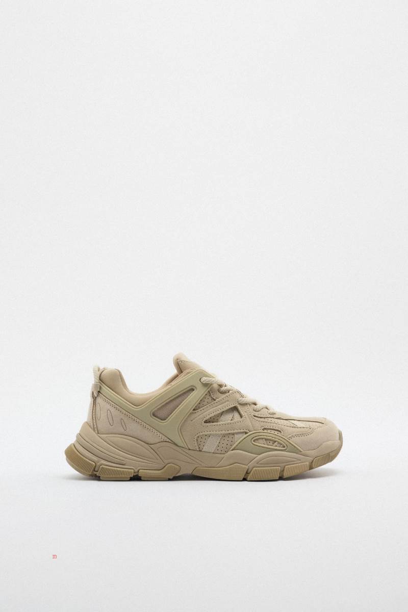 ZARA COMBINED RUNNING Träningsskor Dam Bruna | DFPOY-6970