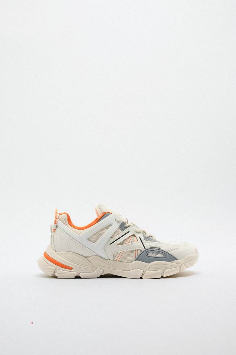 ZARA COMBINED RUNNING Träningsskor Dam Olika Färger Röda | SZOTP-9275