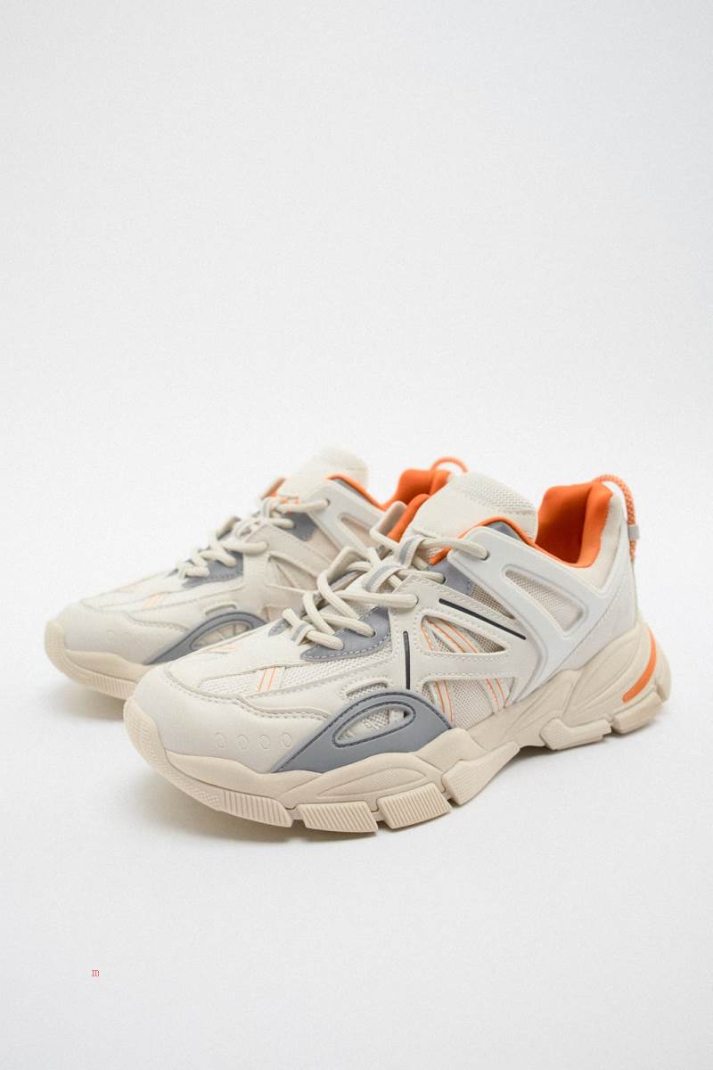 ZARA COMBINED RUNNING Träningsskor Dam Olika Färger Röda | SZOTP-9275