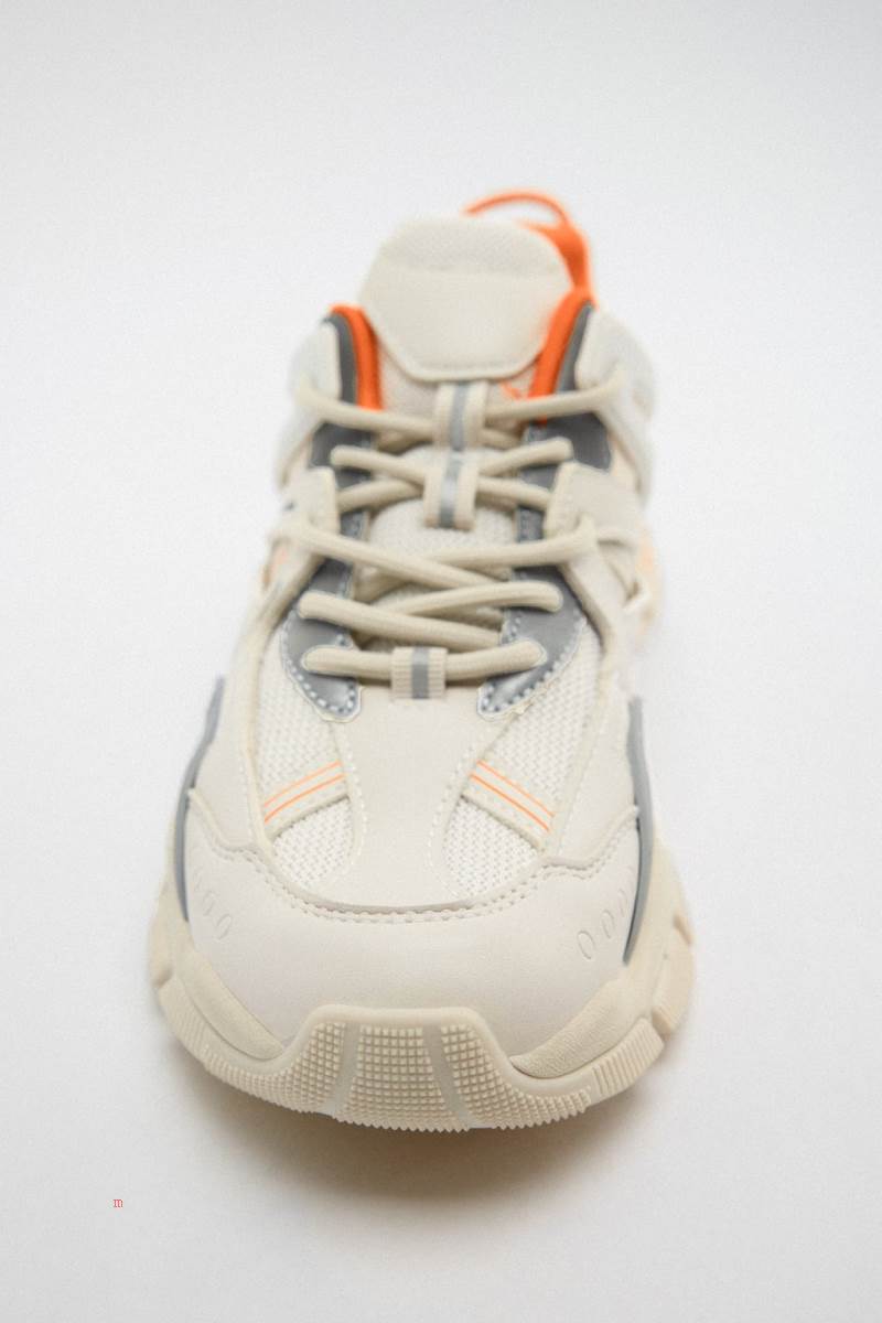 ZARA COMBINED RUNNING Träningsskor Dam Olika Färger Röda | SZOTP-9275