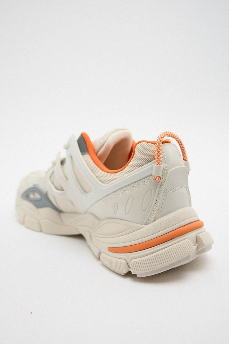 ZARA COMBINED RUNNING Träningsskor Dam Olika Färger Röda | SZOTP-9275