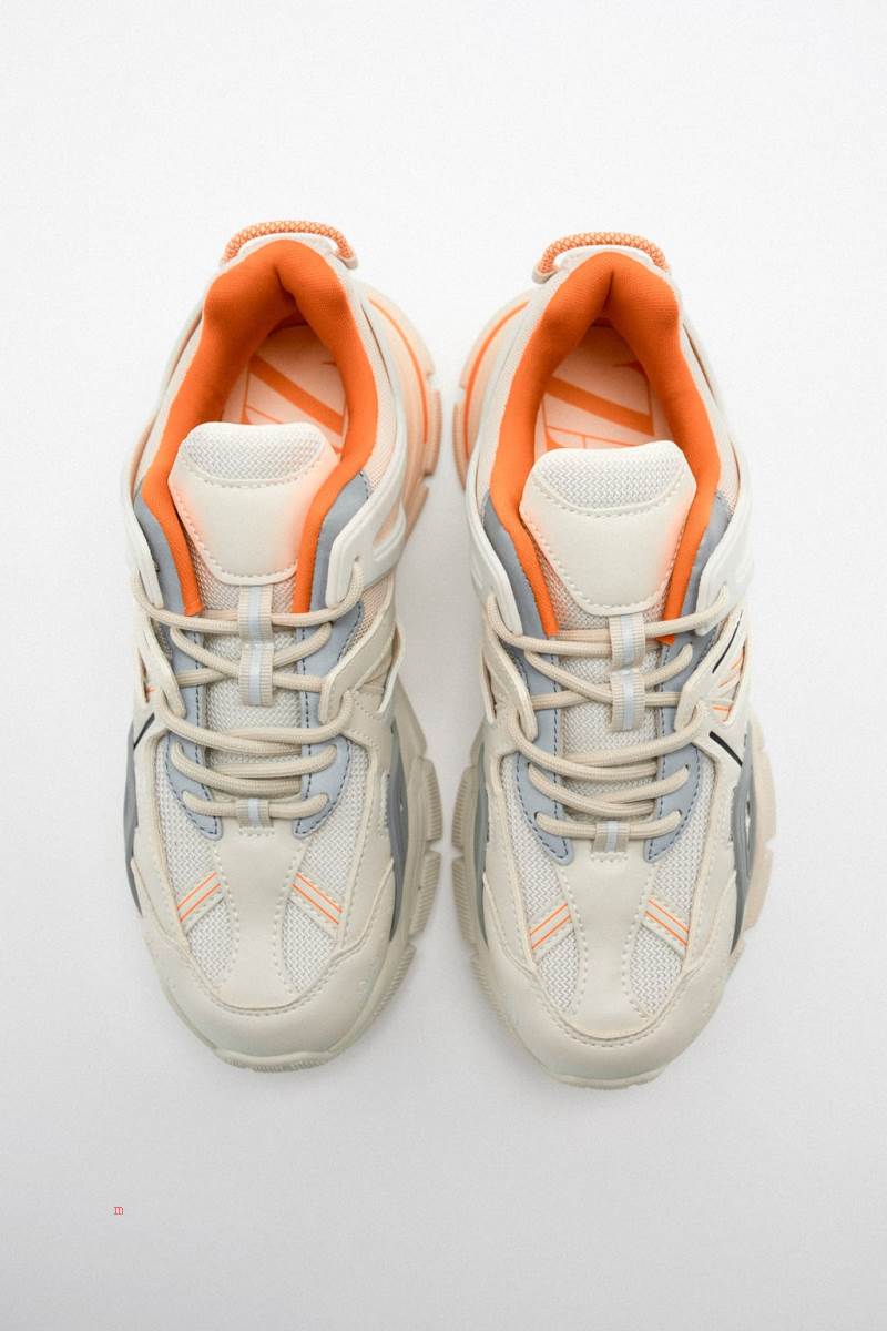ZARA COMBINED RUNNING Träningsskor Dam Olika Färger Röda | SZOTP-9275