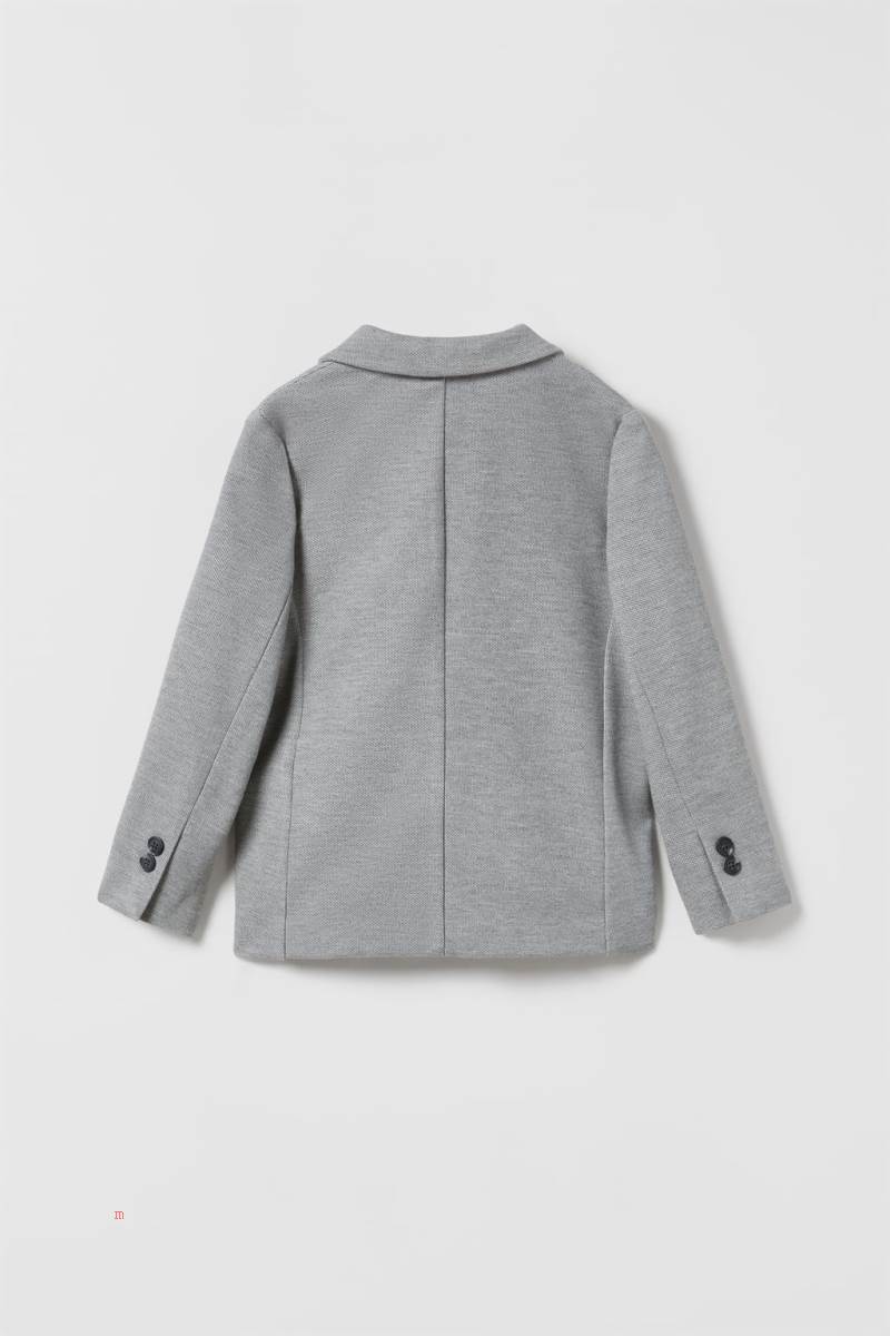 ZARA COMFORT FABRIC Blazers Pojke Grå | HWABP-4691