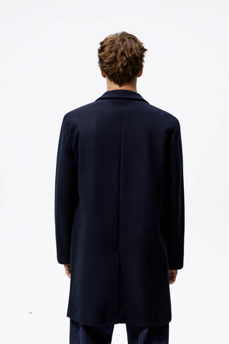 ZARA COMFORT Rockar Herr Marinblå Blå | DECHV-3061